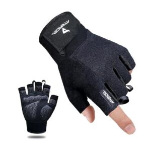 ATERCEL Workout Gloves for Men and Women: Breathable, Snug-Fit Exercise Gloves for Weight Lifting, Cycling, Gym, and Training